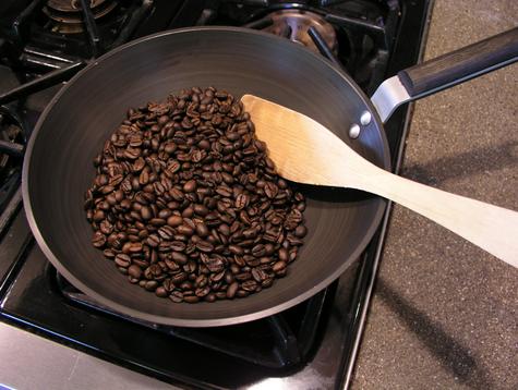 cara menyangrai biji kopi